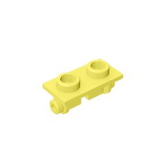 Hinge Brick 1 x 2 Top Plate Thin #3938 Bright Light Yellow