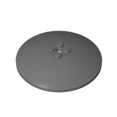 Dish 8 x 8 Inverted (Radar)-Solid Studs #3961 Dark Bluish Gray