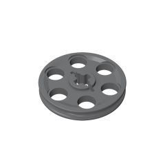 Technic Wedge Belt Wheel (Pulley) #4185 Dark Bluish Gray 10 pieces