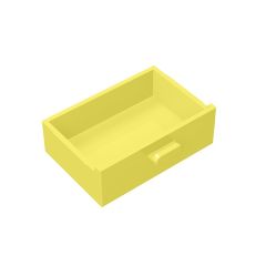 Cupboard 2 x 3 Drawer #4536 Bright Light Yellow