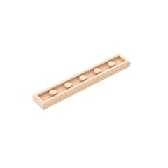 Tile 1 x 6 with Groove #6636 Light Flesh