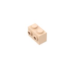 Brick Special 1 x 2 with 2 Studs on 1 Side #11211 Light Flesh