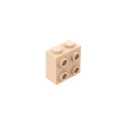 Brick Special 1 x 2 x 1 2/3 with Four Studs on One Side #22885 Light Flesh