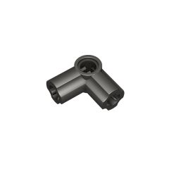 Technic Axle and Pin Connector Angled #6 - 90 #32014 Metallic Black
