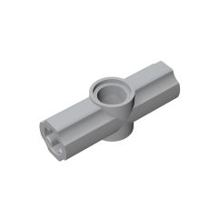 Technic Axle and Pin Connector Angled #2 - 180 #32034 Light Bluish Gray