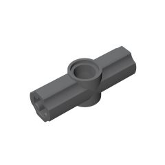 Technic Axle and Pin Connector Angled #2 - 180 #32034 Dark Bluish Gray