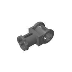 Technic Axle Connector with Axle Hole #32039 Dark Bluish Gray