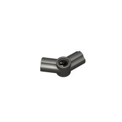 Technic Axle and Pin Connector Angled #4 - 135 #32192 Metallic Black