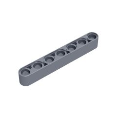 Technic Beam 1 x 7 Thick #32524 Flat Silver