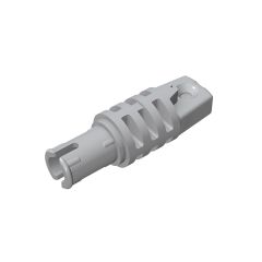Hinge Cylinder 1 x 3 Locking with 1 Finger and Technic Friction Pin #41532 Light Bluish Gray