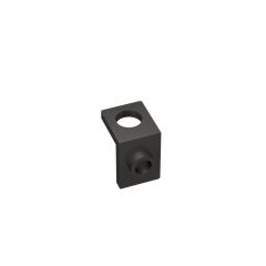 Minifig Neckwear Bracket - One Stud #42446 Metallic Black