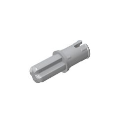Technic Axle Pin with Friction Ridges Lengthwise #43093 Light Bluish Gray
