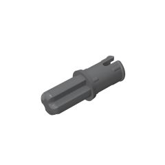 Technic Axle Pin with Friction Ridges Lengthwise #43093 Dark Bluish Gray