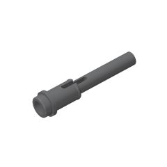 Pin 1/2 With 2L Bar Extension (Flick Missile) #61184 Dark Bluish Gray