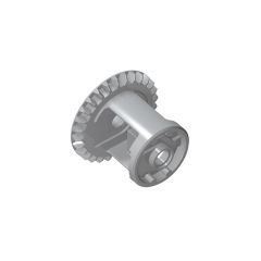 Technic Gear Differential with Inner Tabs and Closed Center, 28 Bevel Teeth #62821 Light Bluish Gray