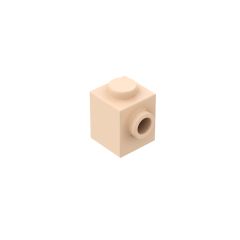 Brick Special 1 x 1 with Stud on 1 Side #87087 Light Flesh