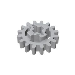 Technic Gear 16 Tooth Reinforced New Style #94925 Light Bluish Gray