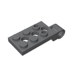 Hinge Plate 2 x 4 With Pin Hole And 3 Holes - Top #98286 Dark Bluish Gray
