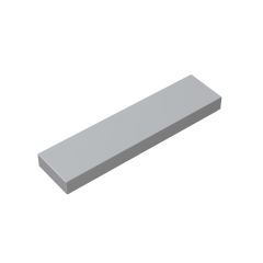 Tile 1 x 4 with Groove #2431 Light Bluish Gray
