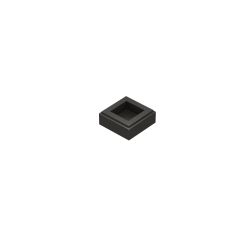 Flat Tile 1 x 1 #3070 Metallic Black 1/2 KG