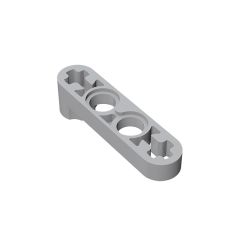 Technic Beam 1 x 4 Thin with Stud Connector #32006 Light Bluish Gray