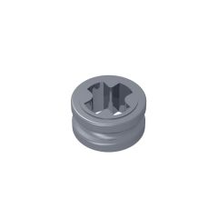 Technic Bush 1/2 Smooth with Axle Hole Semi-Reduced #32123 Flat Silver 1KG