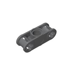 Technic Axle and Pin Connector Perpendicular 3L with Centre Pin Hole #32184 Dark Bluish Gray