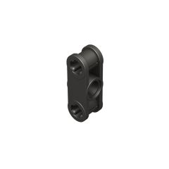 Technic Axle and Pin Connector Perpendicular 3L with Centre Pin Hole #32184 Metallic Black