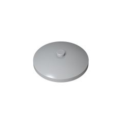 Dish 4 x 4 Inverted (Radar) With Solid Stud #3960 Light Bluish Gray