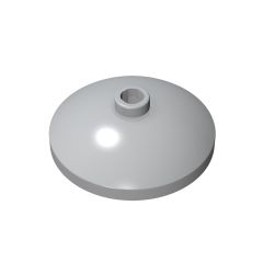 Dish 3 x 3 Inverted (Radar) #43898 Light Bluish Gray