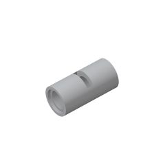 Pin Connector Round 2L With Slot (Pin Joiner Round) #62462 Light Bluish Gray