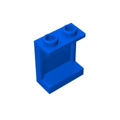 Panel 1 x 2 x 2 With Side Supports - Hollow Studs #87552 Blue 1 KG