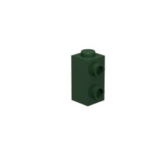 Brick Special 1 x 1 x 1 2/3 with Studs on Side #32952 Dark Green 10 pieces