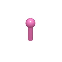 Bar 2L with Towball #22484 Dark Pink