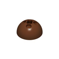 Dome Hemisphere 3 x 3 Ball Turret #44359 Reddish Brown