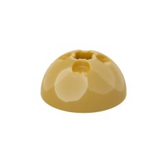 Dome Hemisphere 3 x 3 Ball Turret #44359 Pearl Gold