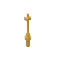 Bar 3L, with Handle, Stop Ring and Side Stops (Minifig Ski Pole) #18745