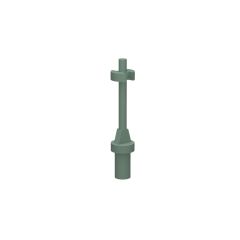 Bar 3L, with Handle, Stop Ring and Side Stops (Minifig Ski Pole) #18745 Sand Green