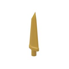Weapon Sword, Spike Flexible 3.5L With Pin #64727 Pearl Gold