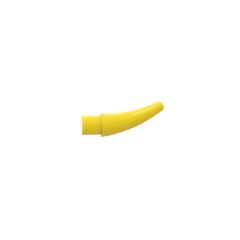 Animal Body Part, Barb / Claw / Tooth / Talon / Horn, Small #53451 Yellow