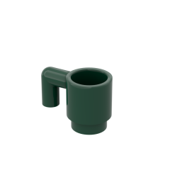 Equipment Cup / Mug #3899 Dark Green