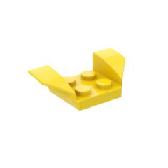 Mudguard 2 x 4 with 2 x 2 Studs and Flared Wings #41854 Yellow