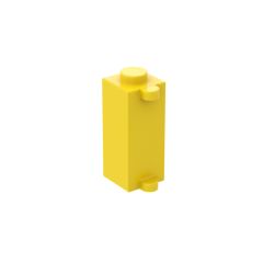 Brick Special 1 x 1 x 2 with Shutter Holder #3581 Yellow