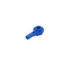 Bar 1L Plate Round 1 x 1 with Hollow Stud and Horizontal #32828 Blue