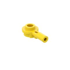 Bar 1L Plate Round 1 x 1 with Hollow Stud and Horizontal #32828 Yellow