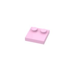 Plate Special 2 x 2 with Only 2 studs #33909 Bright Pink 1 KG