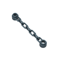 Chain 5 links #92338 Titanium Metallic