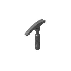 Tool Ice Axe 3-Rib Handle #18738 Dark Bluish Gray