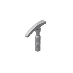 Tool Ice Axe 3-Rib Handle #18738 Light Bluish Gray