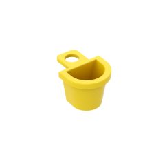 Minifig Neckwear Basket D Style #4523 Yellow